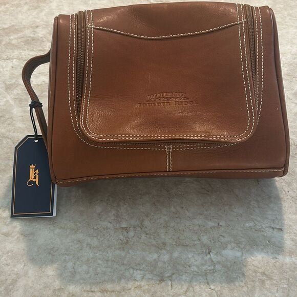 LINKS AND KINGS Leather Travel Caddy NWT - Picture 1 of 10